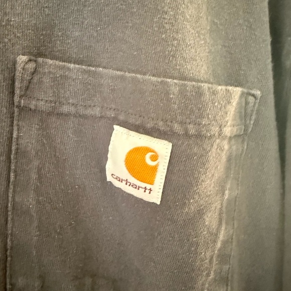 Carhartt Blue Gray Short Sleeve Tee - Picture 6 of 6